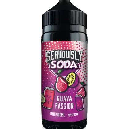 Guava Passion Seriously SODA E Liquid 120ml - 3mg