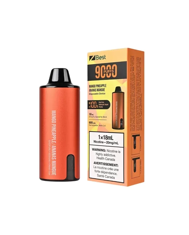 Z BEST Disposable – ZPOD – SPECIAL NIC BLEND – 9000 Puffs – Mango Pineapple