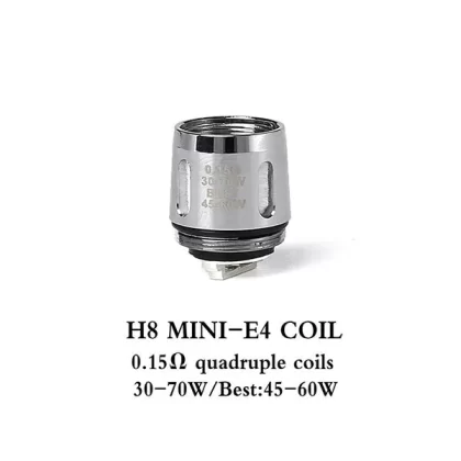 Teslacigs H8 Mini Tank Replacement Coil 5PCS-PACK - H8 Mini