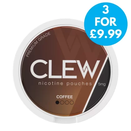 Clew Snus 5mg Nicotine Pouches - Vape Co