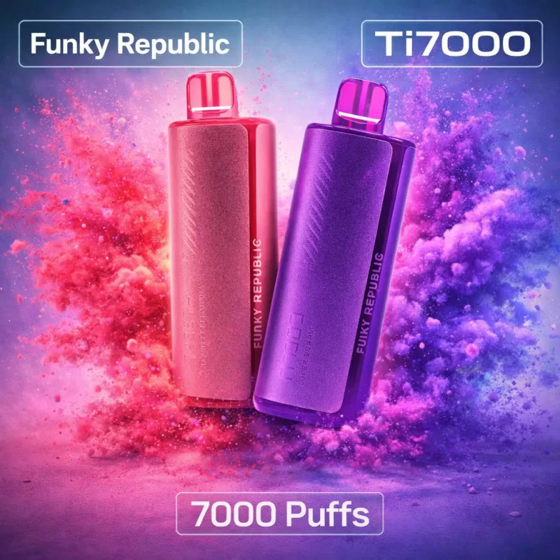 Funky Republic Ti7000 - Peach Mango Watermelon - Image 2