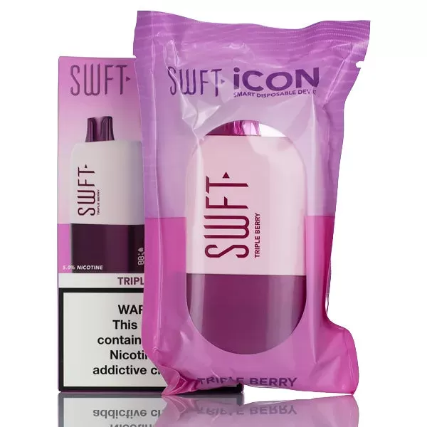 SWFT iCON 7500 Puffs Rechargeable Disposable Vape - 17ML - Lush Ice (discontinued) - Image 2