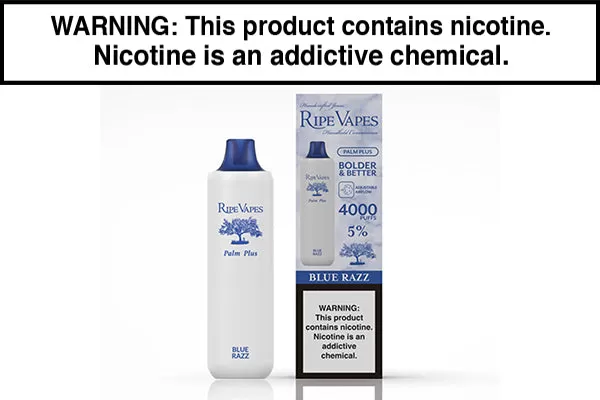 RIPE VAPES PALM PLUS DISPOSABLE VAPE – 4000 PUFFS - Vapejuice