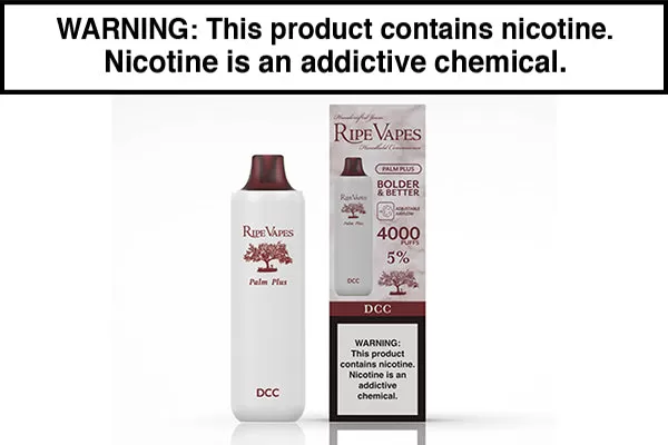 RIPE VAPES PALM PLUS DISPOSABLE VAPE – 4000 PUFFS - Vapejuice - Image 2