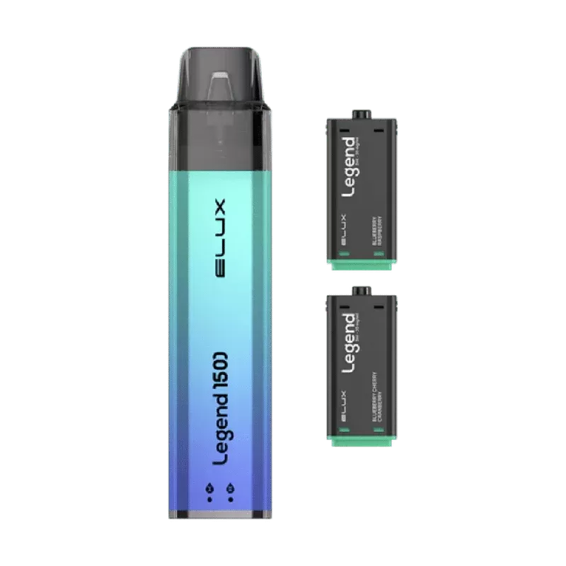Elux Legend 1500 Prefilled Pod Kit Blueberry Edition - Strength#20mg (4F566B)