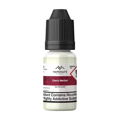 Vapemate Classic Cherry Menthol 10ml - 70VG / 30PG / 12mg