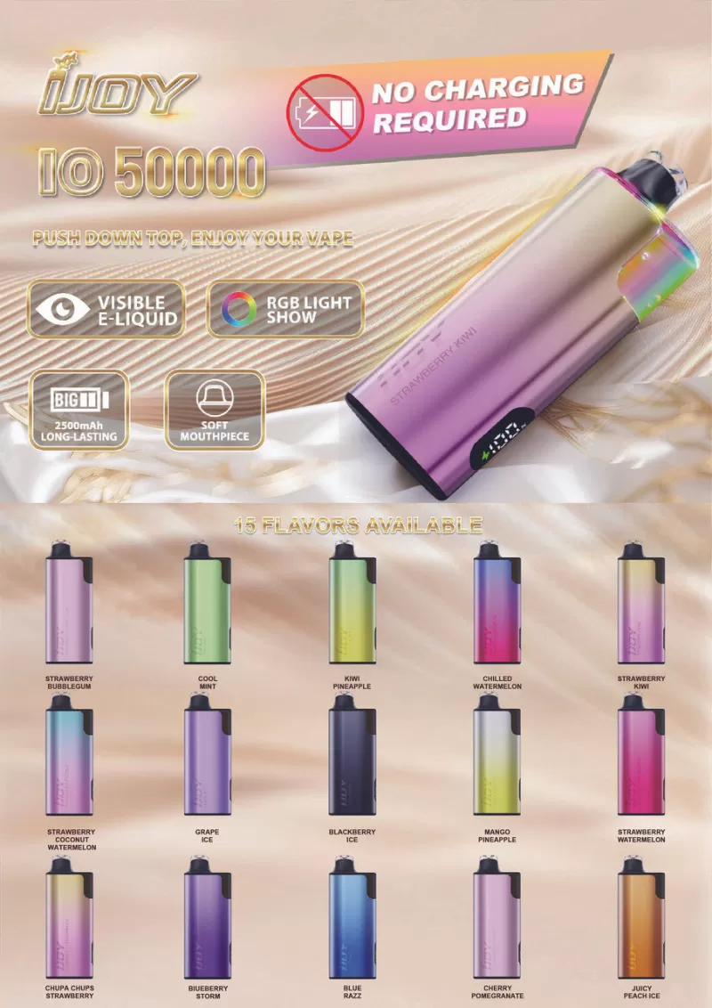 iJoy IO 50K - Strawberry Coconut Watermelon - Image 3