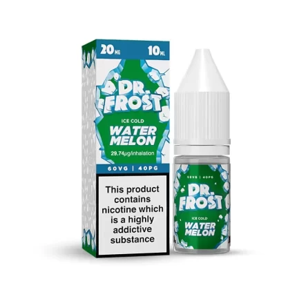 Dr Frost Watermelon Ice Nic salt E-Liquid - 10 Pack