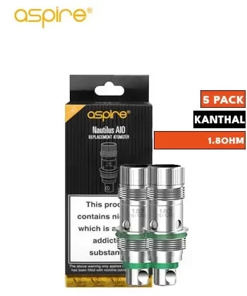 Aspire Nautilus AIO Coils (Nic salt) - 1.80 ohm