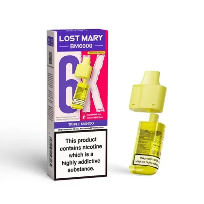 Lost Mary BM6000 Prefilled Pod Triple Mango - Ecigpremium