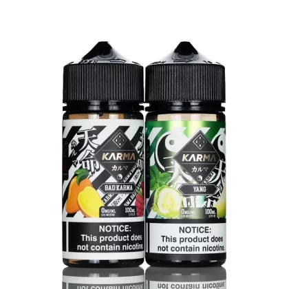 Karma E-Liquid - No Nicotine Vape Juice - 100mL - Bad Karma