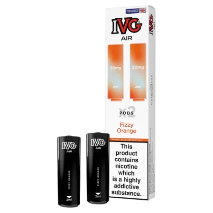 Fizzy Orange IVG Air Replacement Pods - Vapeshop Co