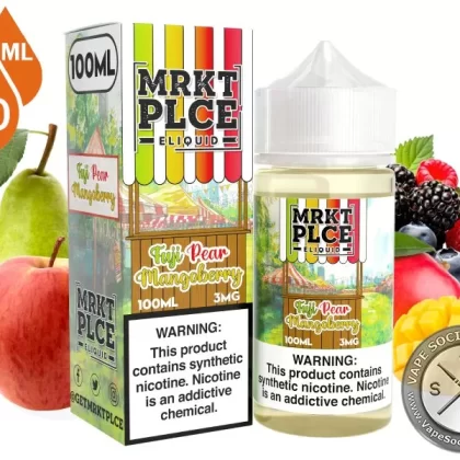 Fuji Pear Mangoberry by MRKT PLCE 100ml - Vape Product, Vape Product
