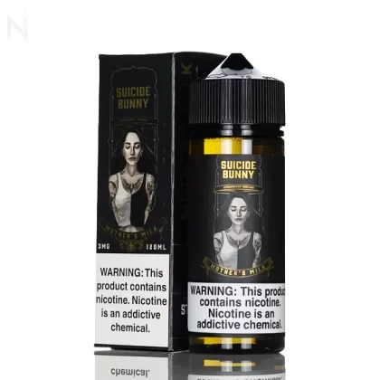 Suicide Bunny - Mothers Milk (Strawberry Custard) - 120ml - 12mg