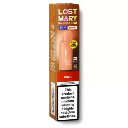 Cola BM600 Pods by Lost Mary - Ecigarettedirect Co