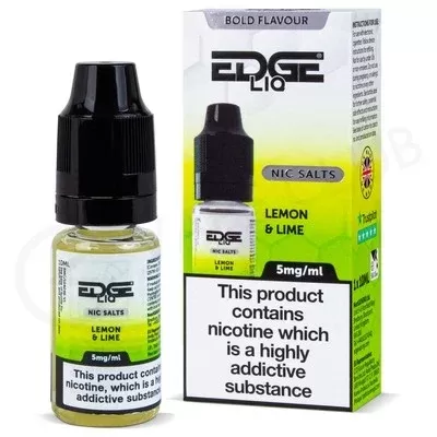 Lemon & Lime Nic Salt E-Liquid by Edge Liq - Ecigpremium