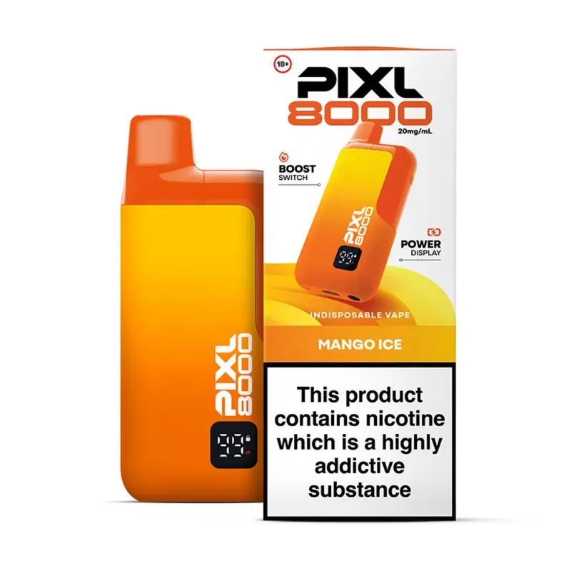 Pixl 8000 Prefilled Pod Kit Mango Ice - Ecigpremium