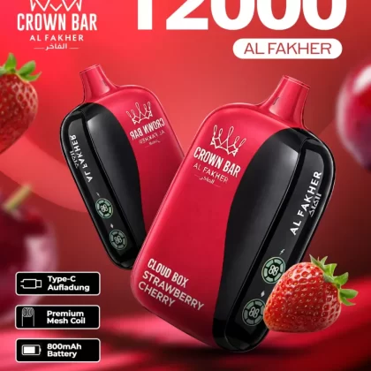 Al Fakher CrownBar Vape 12000 - Crownbar Vape (EC3252)