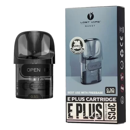 Lost Vape E-Plus Cartridge – 3 pack - Redstarvapor