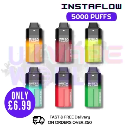 Instaflow 5000 Puff 5K (clearance) MIXED BOX OF 5