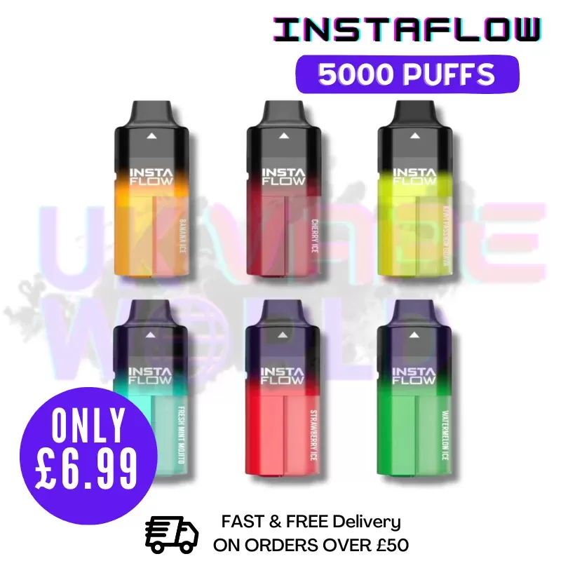 Instaflow 5000 Puff 5K (clearance) MIXED BOX OF 5