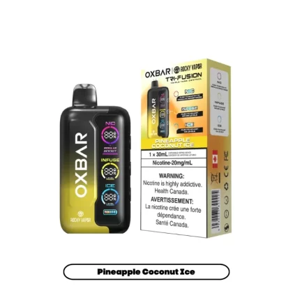 Oxbar Tri-Fusion Pineapple Coconut Ice Disposable Vape