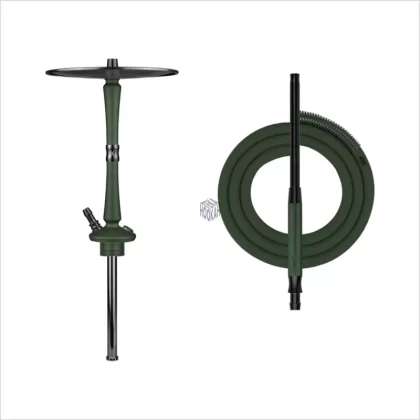 Shisha Hoob GO Racing Green Black - Uszczelka; Dyfuzor, Talerzyk
