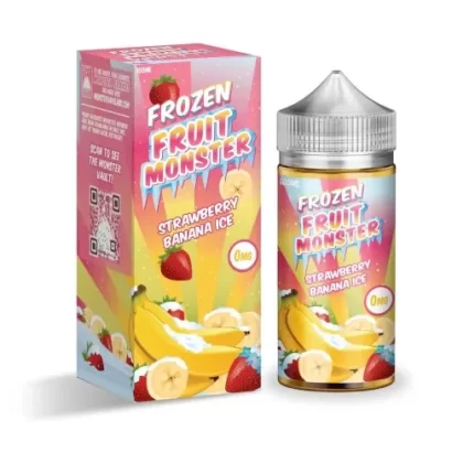 Frozen Fruit Monster E-Liquid – Strawberry Banana Ice – 100ml