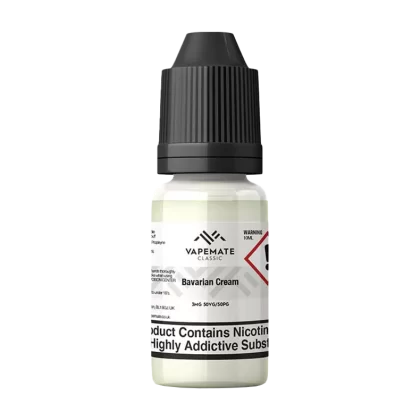 Vapemate Classic Bavarian Cream 10ml - 3mg - Vape Product (38AC23)