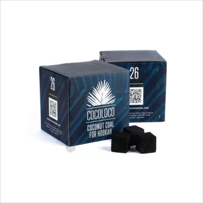Węgiel Cocoloco 1 kg (26 mm) - Hookahteka