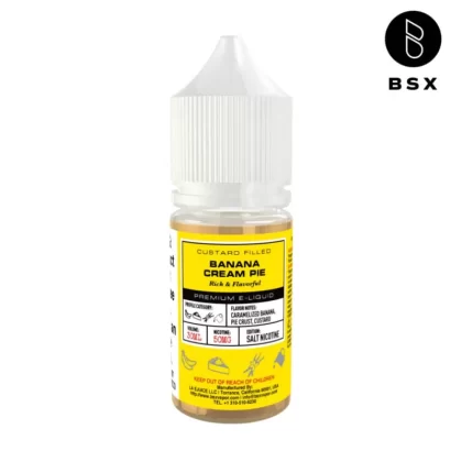 Glas BSX Salt Banana Cream Pie eJuice - Vape Product; Vape Product, Vape Product (3ED662)