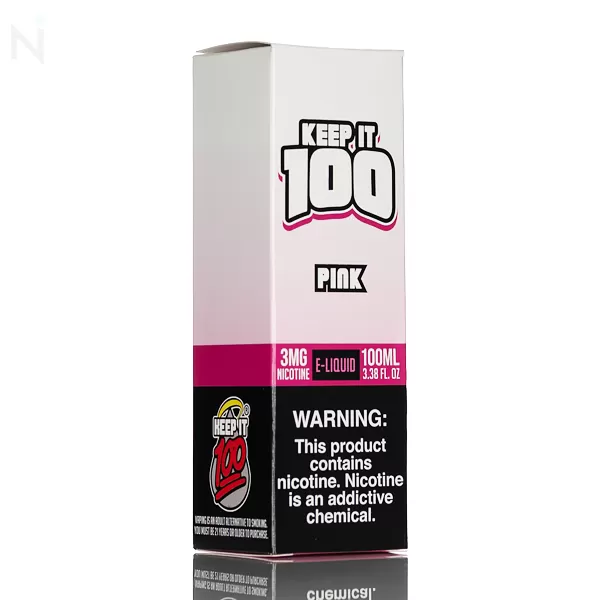 Keep It 100 - Pink - 100mL - 6mg - Image 3