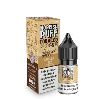 Vanilla Nicotine Salt E-Liquid by Moreish Tobacco Salts - Vapestreams Co