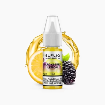 ELFLIQ Blackberry Lemon ?| E-Liquid (20mg) by ELFBAR