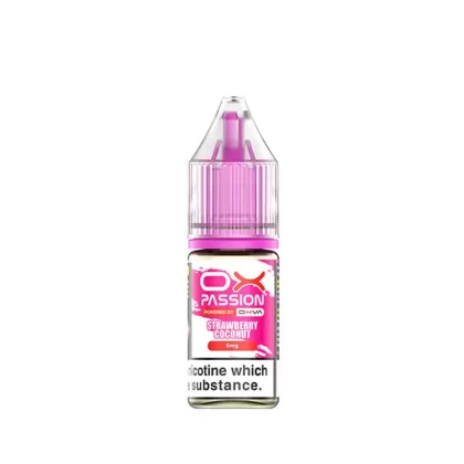 Ox Passion Strawberry Coconut Nic Salts E-Liquid 10ml - 20mg