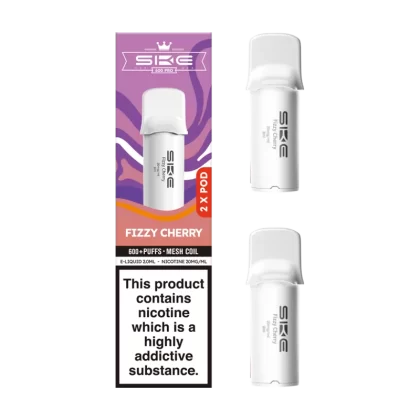 Fizzy Cherry SKE 600 Pro Pods - 10mg - Vape Product