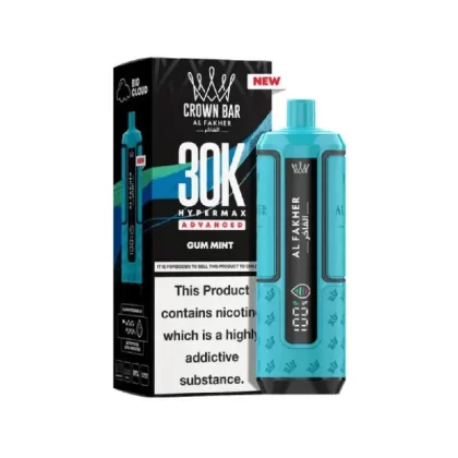 Al Fakher 30K Hypermax Prefilled Pod Kit Gum Mint - Strength#20mg