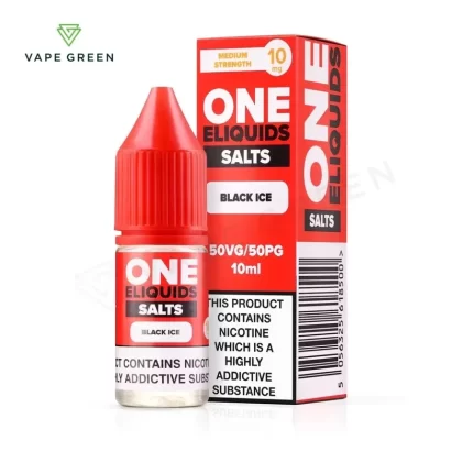 Black Ice Nic Salt E-Liquid by One E-Liquids