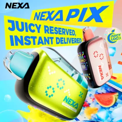 NEXA PIX 35K Puff Disposable Device - 35,000 Puffs - Strawberry Ice