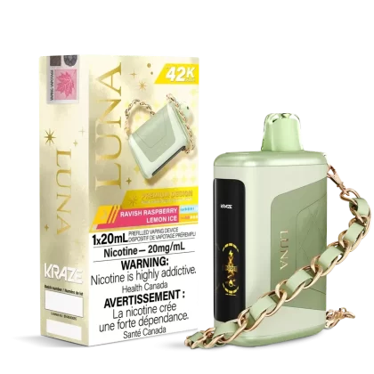 RAVISH RASPBERRY LEMON ICE – KRAZE LUNA