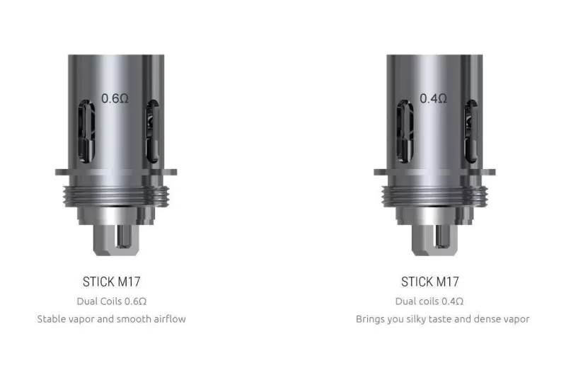 Smoktech M17 Coils ohms 5pk