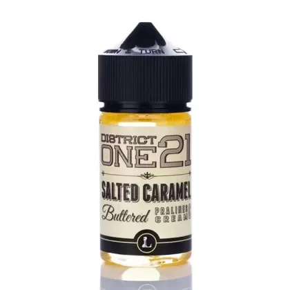 District One21 TFN – Salted Caramel – 60ml - Vape Product, Vape Product