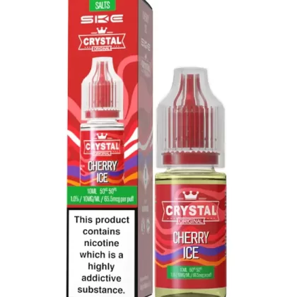 Cherry Ice Nic Salt E-Liquid - Crystal Original - 20mg - PG 50%