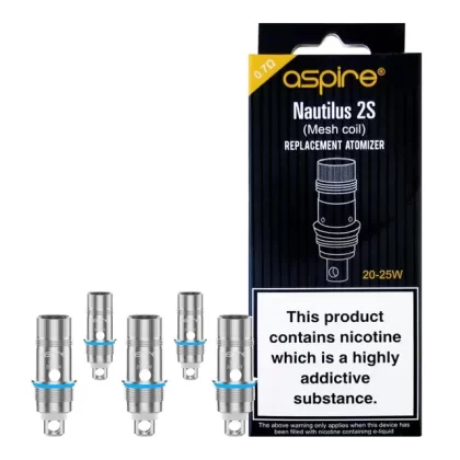 Aspire Nautilus 2S 0.7ohm Mesh Coils (Pack of 5)