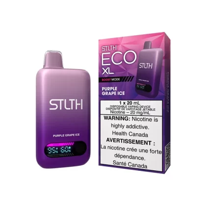 Purple Grape Ice STLTH ECO XL 30K Disposable 20mL’