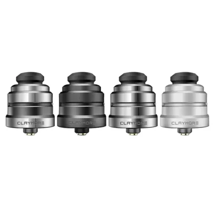 Yachtvape Claymore RDA Atomizer - Stainless Steel Black