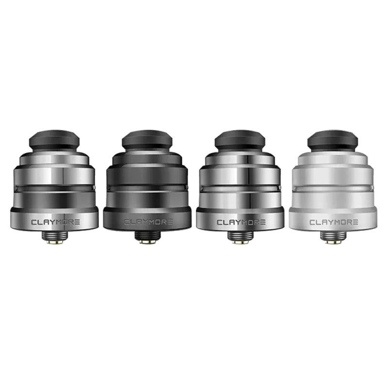 Yachtvape Claymore RDA Atomizer - Stainless Steel Black