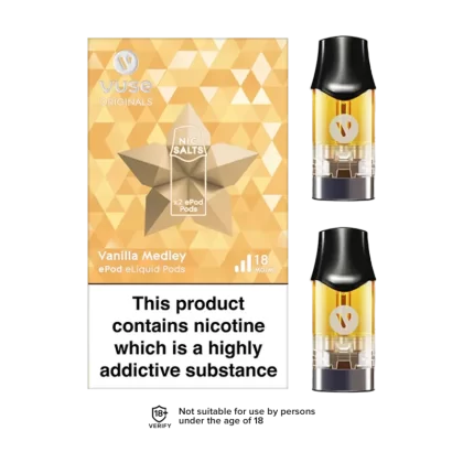 Vuse ePod vPro Vanilla Medley Pods - 12mg (Discontinued) - Ecigwizard