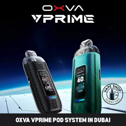 OXVA VPRIME Pod System in Dubai - Auroral Purple, Black Carbon