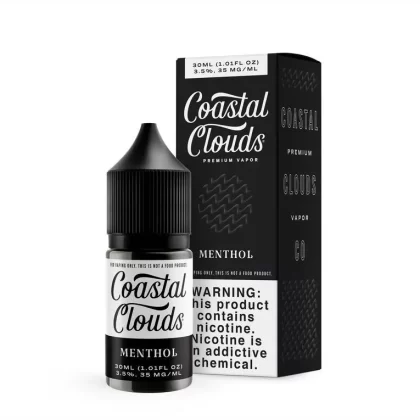Saltwater Menthol by Coastal Clouds Salt Series - 30ML E-Liquid